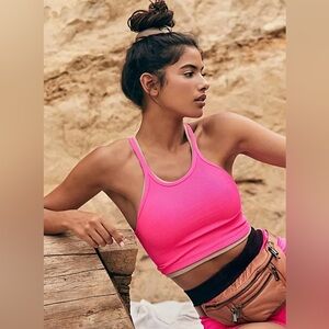 Happiness Runs Crop Tank